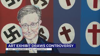 Provocative art exhibit at ETSU draws controversy [upl. by Assital]