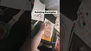 Painting markiplier Who should I paint next fanart markiplier artist [upl. by Llatsyrk]