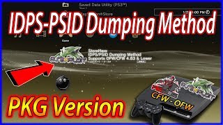 PS3 StoreHaxx 487 IDPSPSID Dumping Method PKG Version ALL CONSOLES [upl. by Steddman]