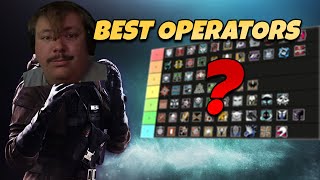 Ranking ALL Rainbow Six Siege operators from BEST to WORST [upl. by Zeugirdor]