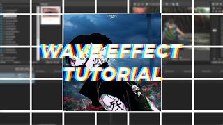 Wave Effect Tutorial  Sony Vegas Pro [upl. by Aramoj]