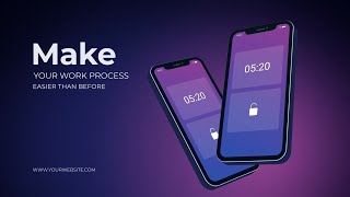 30 Devices Mockup Bundle for App Promo  After Effects Template [upl. by Nylahs]