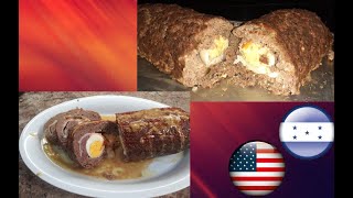 Receta Hondureña Carne Prensada Colaboracion [upl. by Beeck154]