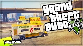 TACO TRUCK DEATH RACE  GTA 5 Funny Moments  E594 GTA 5 PS4 [upl. by Wright]