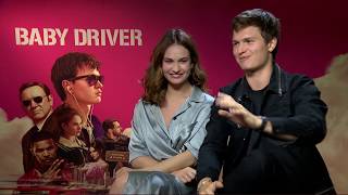 Ansel Elgort and the cast of Baby Driver sing their favourite tracks [upl. by Solly]