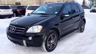 Pre Owned Black 2008 Mercedes Benz ML63 AMG Calgary [upl. by Asenev532]