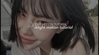 cc  soft flicker tutorial  Alight Motion [upl. by Nielsen695]