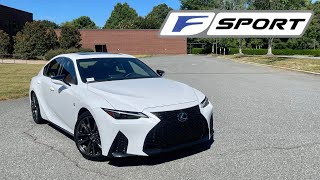 2024 Lexus IS350 F Sport POV Start Up Test Drive Walkaround and Review [upl. by Eelsew]