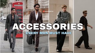 Mens Fashion Accessories Guide  Trendy amp Timeless Pieces Every Man Should Own [upl. by Snoddy]