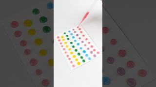 Satisfying Water Drop Colors Mixed with Color shorts watercolor colormixing satisfying paint [upl. by Yenohtna]