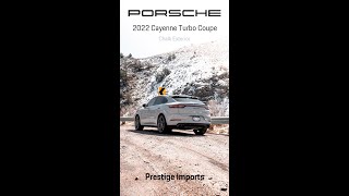 2022 Porsche Cayenne Turbo Coupe in Chalk [upl. by Pearse]