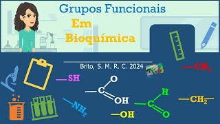 Grupos funcionais em BIOQUÍMICA [upl. by Yesteb658]