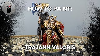 Contrast How to Paint Adeptus Custodes CaptainGeneral Trajann Valoris [upl. by Galang]