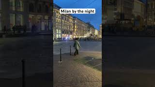 Milan Nightlife  Italian Holiday milan milano italian starbucksreserveroastery [upl. by Learsiy]