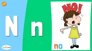 Letter N Practice  Phonics and Vocabulary  Think Read Write  ELF Learning [upl. by Phillipe]