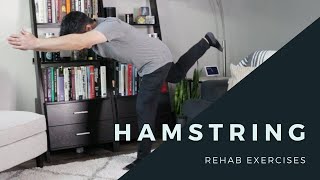 Hamstring Rehab Exercises Askling LProtocol amp Nordic Curls [upl. by Anilag]