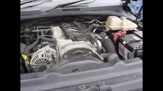 KIA SORENTO 2005 25 CRDI MANUAL START [upl. by Oirtemed]