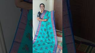 Rs640 Kora muslin saree for booking 7530057007 shorts trending youtubeshorts viralvideo [upl. by Annoid]