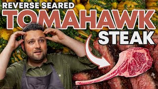 How to Reverse Sear a Tomahawk Steak [upl. by Eladroc]