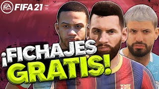 ✅ MEJORES JUGADORES que ACABAN CONTRATO EN 2021 FIFA 21 🔥 JUGADORES GRATIS [upl. by Vesta]