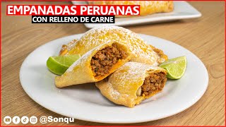 Como preparar EMPANADAS DE CARNE Peruana  Sonqu [upl. by Ytte]