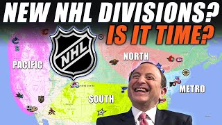 New NHL Divisions Is It Finally Time to Change Them [upl. by Milzie24]