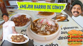 ¿La MEJOR COLONIA para COMER en toda la CDMX  La garnacha que apapacha [upl. by Dwan]