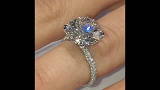 550 ct Round Diamond Engagement Ring [upl. by Airamana72]