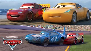 Lightning McQueens Kindest Racing Moments  Pixar Cars [upl. by Durtschi]