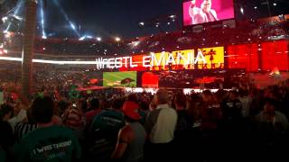 Wrestlemania 28  Good old JR Entrance  040112 [upl. by Auohc713]