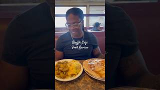 Waffle Café Food Review👌🏾food foodie foodreview café tyxtee couple review reviews waffles [upl. by Dnamra]