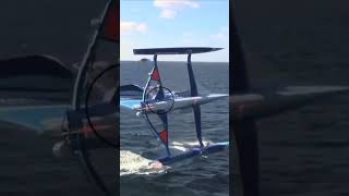 catamaran capsized crew falls 15 meters in the water sailing extreme [upl. by Vivle639]