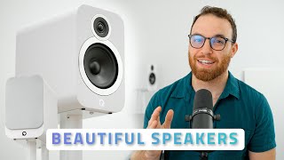 Beautiful Home Theater and HIFI Speakers  Q Acoustics 3030i review [upl. by Annoirb28]