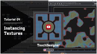 Touchdesigner Tutorial 04  Instancing textures [upl. by Eimyaj]