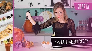 HALLOWEENi ételek I Póktojás I Múmia I Temető [upl. by Einatirb]