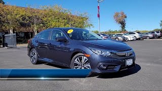 2018 Honda Civic Sedan EXT San Jose Santa Clara Fremont San Francisco Oakland [upl. by Kaufman]