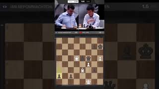 Nepo wird gegen Ding Liren EMOTIONAL bei der Schachweltmeisterschaft chess schach emotions [upl. by Valerie]