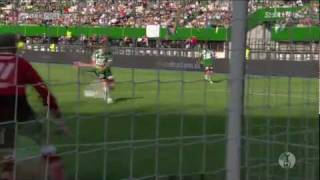 ÖFBCup 201011  SV Josko Ried  Austria Lustenau 20  FINALE  Highlights ORF HD [upl. by Niwre]