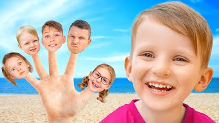 Vania Mania Kids Beach Song  Nursery Rhymes amp Kids Songs [upl. by Lytsirk]