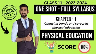 Changing trends and career in physical education  Chapter 1  Class 11  Physical education [upl. by Sophy]