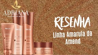 RESENHA Linha AMEND Amarula dicasdaDri [upl. by Marylou436]