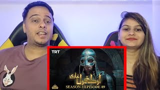 Ertugrul Ghazi Urdu  Episode 89  Season 3 [upl. by Nylessoj807]