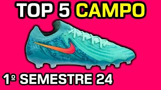 TOP 5 melhores chuteiras de CAMPO de 2024 1º SEMESTRE  Canal Camisas e Chuteiras [upl. by Krahling]