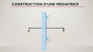 Comment construire une médiatrice [upl. by Bria]