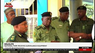 National Parks Receive Survellance Equipments [upl. by Annaj690]