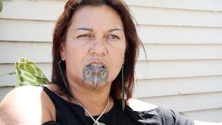 Raw footage excerpt from Ancestral thread WHO IS MAORI TATTOO ARTIST PAITANGI OSTICK [upl. by Thesda]