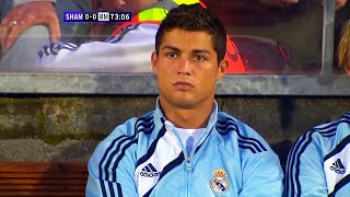 Cristiano Ronaldo First Match for Real Madrid [upl. by Anelrats]