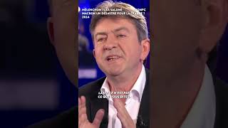 Mélenchon agace Léa Salamé avec quotMacron le banquierquot [upl. by Ebonee]