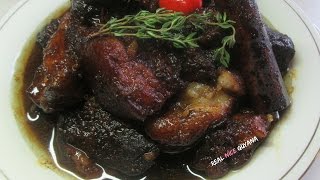 Pepperpot step by step Recipe Video II Real Nice Guyana [upl. by Mayap]