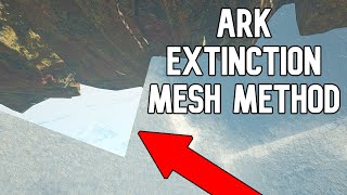 Ark Official How To Mesh Extinction Rat Holes amp Base Locations for PvP  ARK Survival Evolved [upl. by Yemrots]